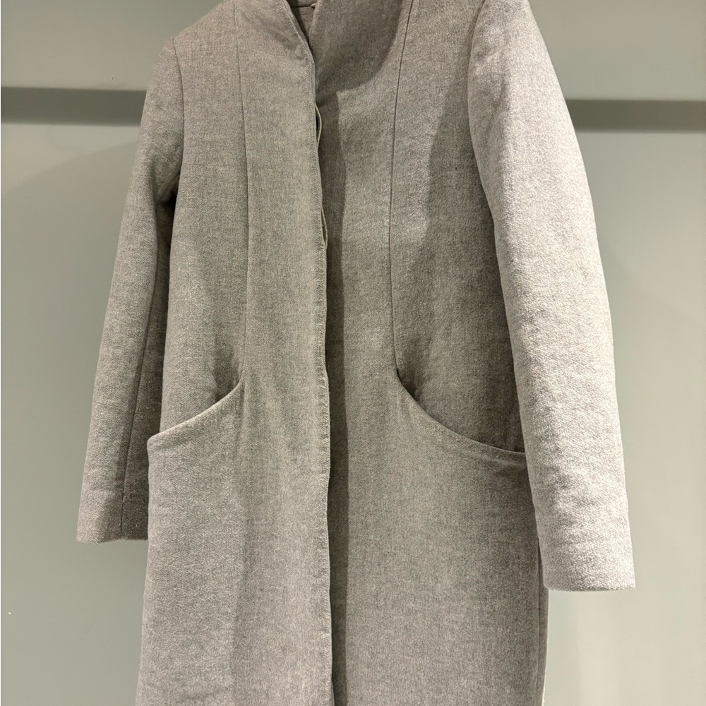 Wilfred Gray Trench Coat